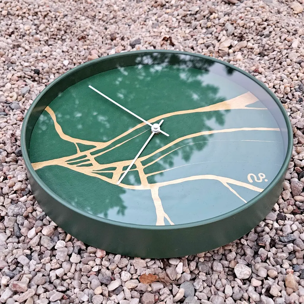Hodiny Kintsugi 