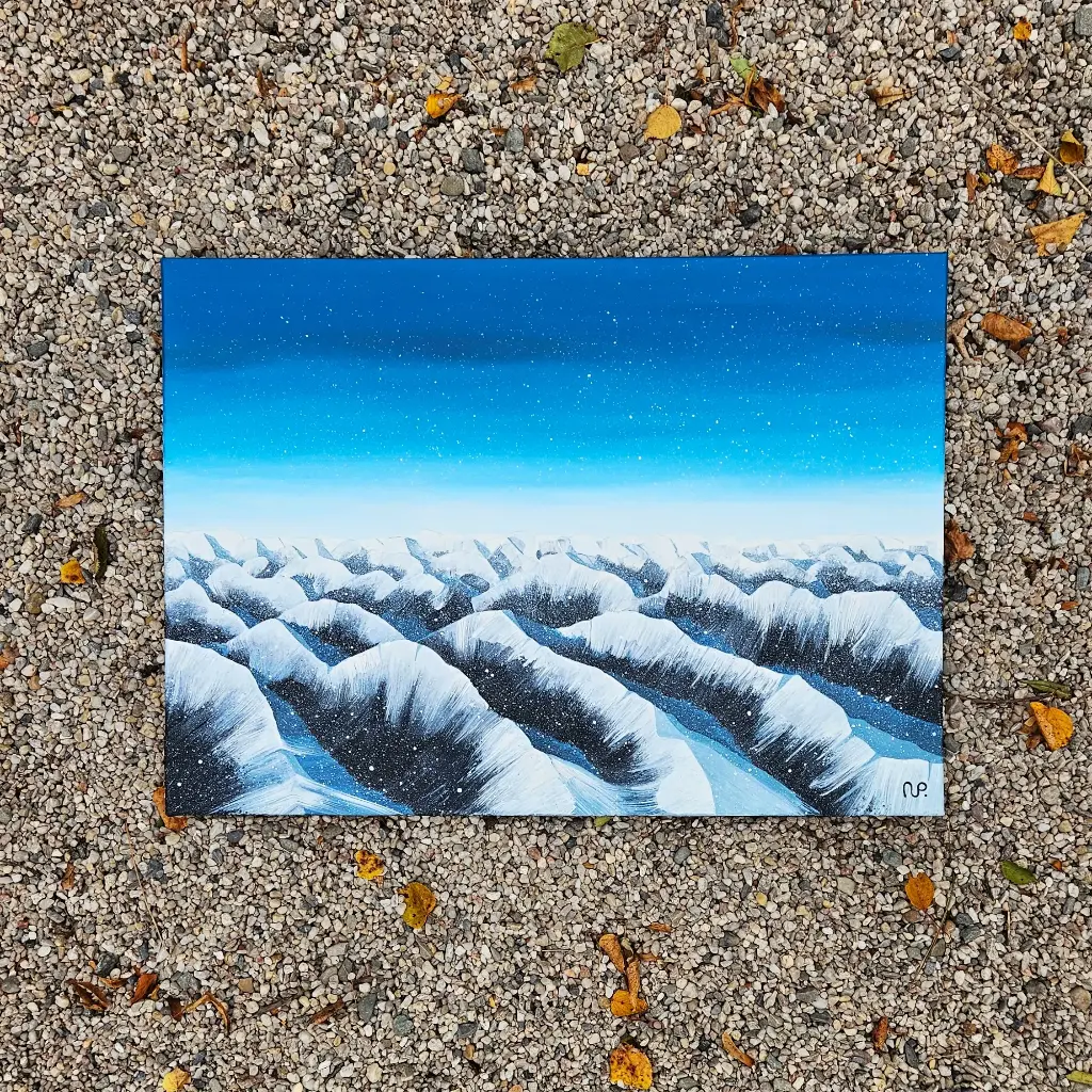 Blue planet of the Alps