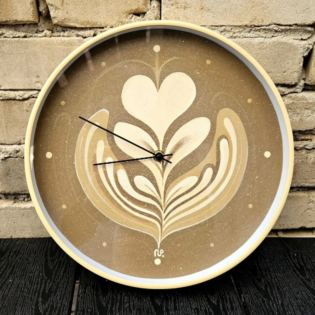 Hodiny Coffee Time - Tulip II