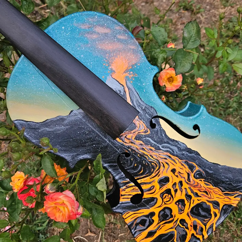 Lava violin
