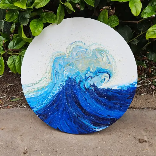 Wave in a circle II