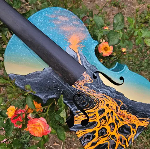 Lava violin